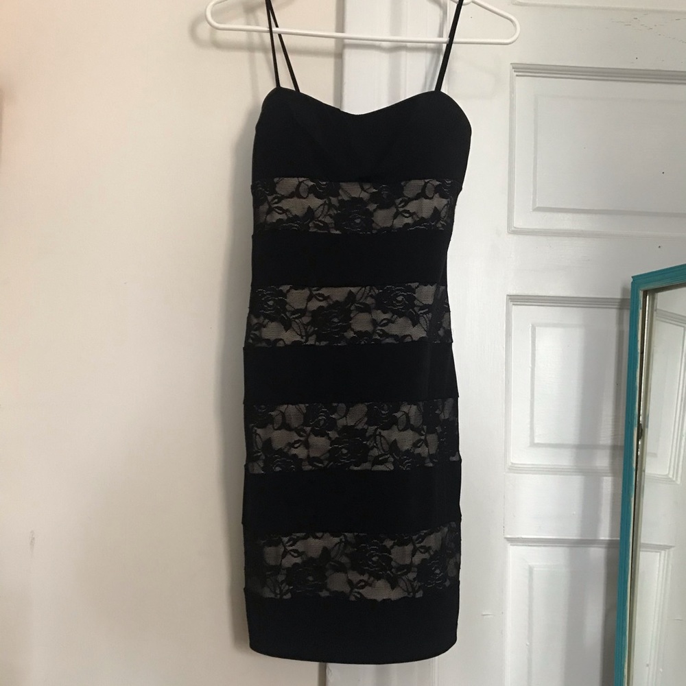 Sweet Storm Black Dress